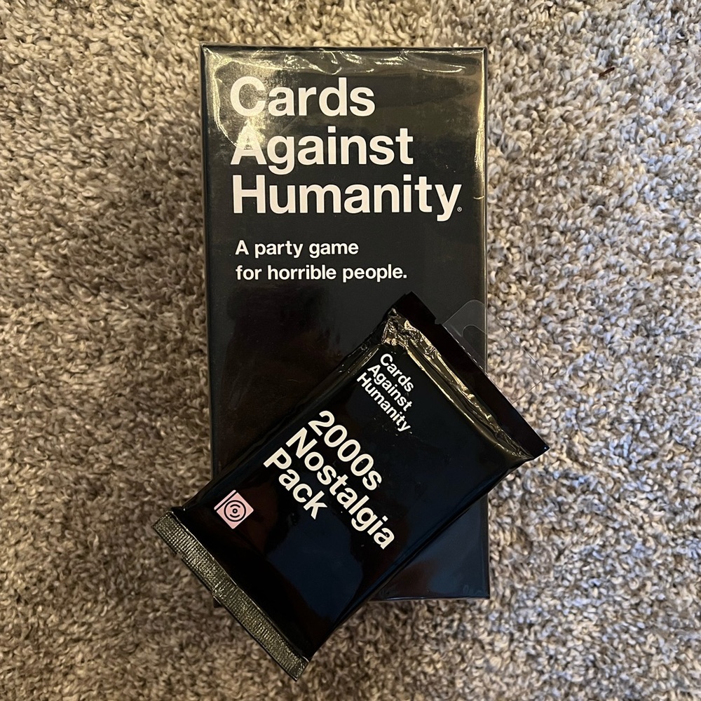New Cards Against Humanity + 2000s Nostalgia Pack Expansion